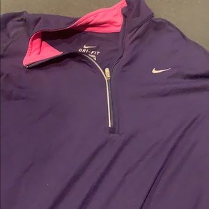 Nike half zip pullover